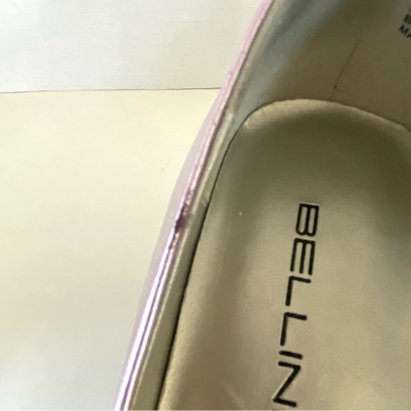 NWOT — Retro Bellini Metallic Lavender Leather Pumps, Size 9.5 W - Picture 13 of 14